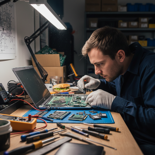 Laptop-Reparatur